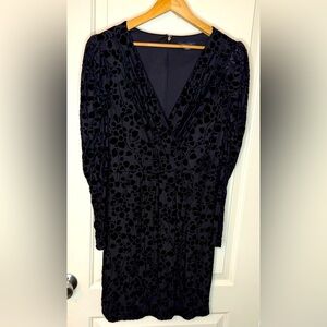 Tommy Hilfiger Velvet Pattern Dress Size 10